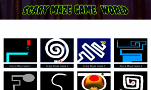 Scarymazegameworld.com thumbnail