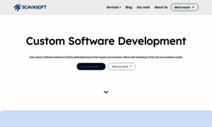 Scavasoft.com thumbnail