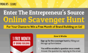 Scavengerhunt.entrepreneurssource.com thumbnail