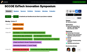 Sccoeedtechinnovationsympos2014.sched.org thumbnail