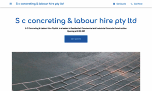 Scconcretingandlabourhire.business.site thumbnail