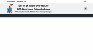 Scdgovtcollege.ac.in thumbnail