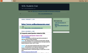 Scdlstudentsclub.blogspot.com thumbnail