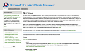 Scenarios.globalchange.gov thumbnail