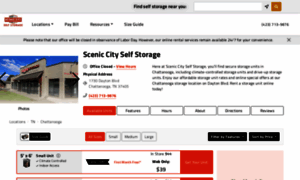 Sceniccityselfstorage.com thumbnail