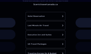 Scenictravelcanada.ca thumbnail