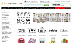 Scentedcandleshop.com thumbnail