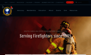 Scfirefighters.org thumbnail