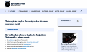 Schallplattenspieler-kaufen.com thumbnail