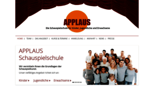 Schauspielschuleapplaus.de thumbnail