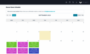 Scheduler.denverdance.net thumbnail