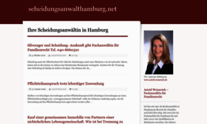 Scheidungsanwalthamburg.net thumbnail
