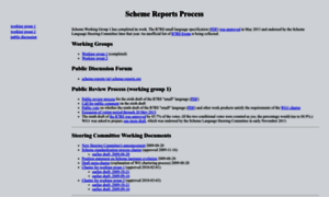 Scheme-reports.org thumbnail