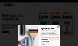 Schick.com thumbnail