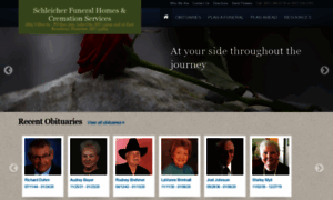 Schleicherfuneralhomes.com thumbnail