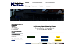 Schlosserei-kohlhaas.de thumbnail