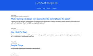 Schmidt-happens.com thumbnail