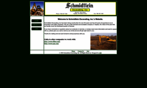 Schmidtleinexcavating.com thumbnail