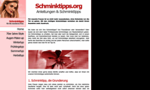 Schminktipps.org thumbnail