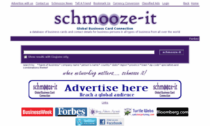 Schmooze-it.com thumbnail