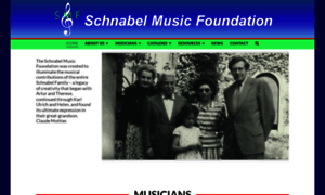 Schnabelmusicfoundation.com thumbnail