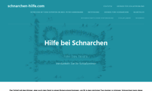 Schnarchen-hilfe.com thumbnail