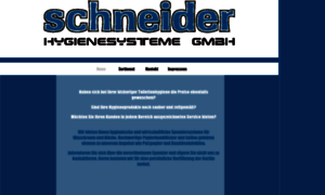 Schneider-hygienesysteme.com thumbnail