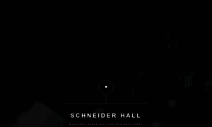 Schneiderhall.com thumbnail