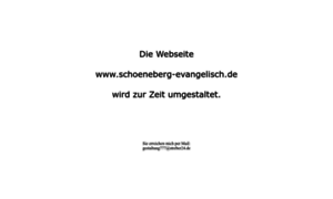 Schoeneberg-evangelisch.de thumbnail