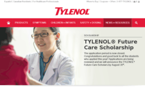 Scholarship.tylenol.com thumbnail