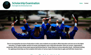 Scholarshipexamination.com thumbnail