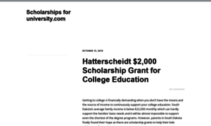 Scholarships-for-university.com thumbnail