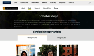 Scholarships.curtin.edu.au thumbnail