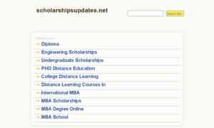 Scholarshipsupdates.net thumbnail