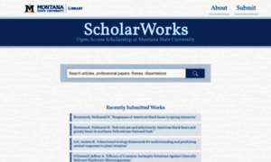 Scholarworks.montana.edu thumbnail