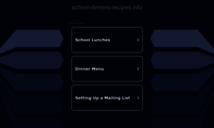 School-dinners-recipes.info thumbnail