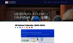 Schoolcalendar.net thumbnail