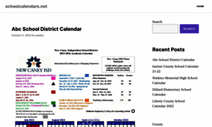 Schoolcalendars.net thumbnail