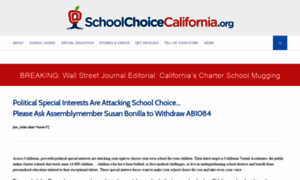 Schoolchoicecalifornia.org thumbnail