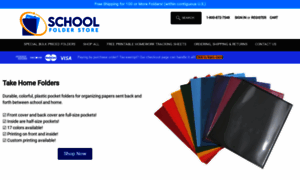 Schoolfolderstore.com thumbnail