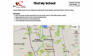 Schoollocator.yrdsb.ca thumbnail