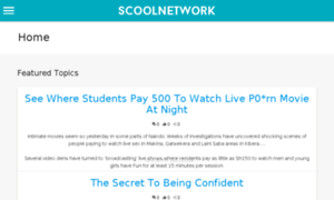 Schoolnetwork.io thumbnail