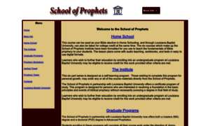 Schoolofprophets.org thumbnail