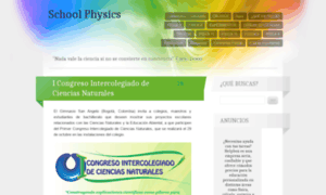 Schoolphysics.wordpress.com thumbnail