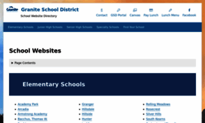 Schools.graniteschools.org thumbnail