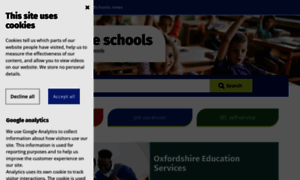 Schools.oxfordshire.gov.uk thumbnail