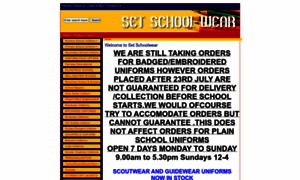 Schoolwearscotland.com thumbnail