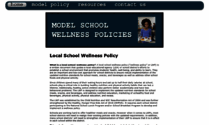 Schoolwellnesspolicies.org thumbnail