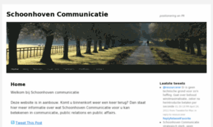 Schoonhovencommunicatie.nl thumbnail