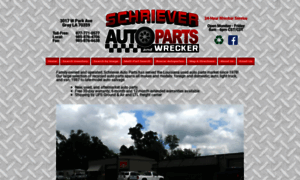 Schrieverautoparts.com thumbnail